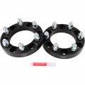 Ocpty 2pcs 6x5 To 6x135 Wheel Adapters 1 25 Inch 14x1 5 Studs 108mm Hub Bore Forged 6 Lug Fit Escalade Esv Silverado 1500