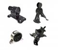 Lancer 04-06 Ralliart 2 4l Engine Motor Mount Set 4pcs Manual Tranny 