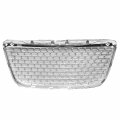 Ch1200386 Factory Style Front Bumper Grill Grille Assembly Compatible With Chrysler 300 Srt8 2012-2014 Chrome Bright Black
