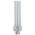 Sunlite Pld18 E Sp35k 10pk 3500k Neutral White Fluorescent 18w Pld Double U-shaped Twin Tube Cfl Bulbs With 4-pin G24q-2 Base 