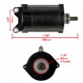 Caltric Starter And Drive Bendix Compatible With Yamaha 1200 Xrt1200 Lst1200 1999-2005
