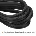 Uxcell Screen Spline 15m 49 21ft Rubber Sealing Strip Window Retainer 5mm Od Black 2 In 1 Combine Type