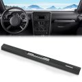 Dash Top Cover For Jeep Wrangler Tj 1997-2006 Defrost Vent Bezel Trim 55037036 Black