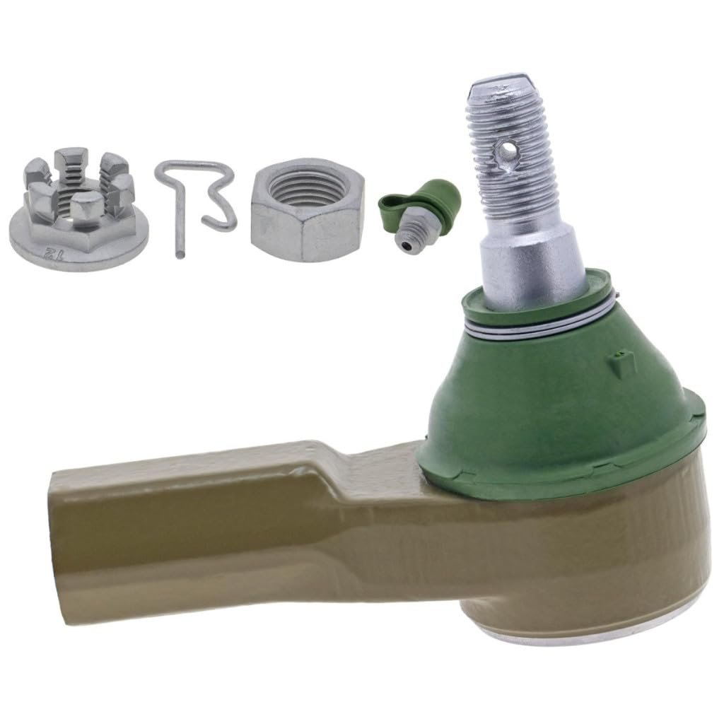 Tie Rod End For 2015 2016 2017 2018 2019 Ford Transit 150 And 350 Hd Sintered Metal Male Threaded Stud Green Neoprene Dust Boot