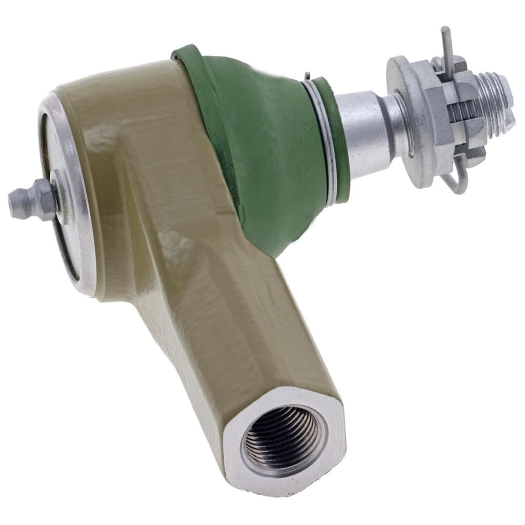 Tie Rod End For 2015 2016 2017 2018 2019 Ford Transit 150 And 350 Hd Sintered Metal Male Threaded Stud Green Neoprene Dust Boot