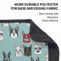 Zelamiee Cartoon Dog Seat Belt Cover Fits Cars Trucks Suv Sedans Sweat Absorption Car Seatbelt Strap Auto Interior Accessories