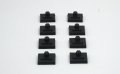 Delixike 8pack 826885 Grate Rubber Feet For Wolf Cg Series Gas Cooktop Range Burner Pad Support Bumpers Also Fits Other Brand 