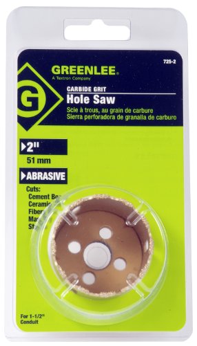 Greenlee 725-2 Carbide-grit Hole Saw 2-inch
