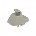 X Autohaux Gray Car Plastic Sun Visor Hook Clip Bracket Retainer 1hs09bd1aa For Dodge Ram 1500 2500 3500 4500 5500 2009-2019
