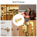 Uxcell Brass Wood Screws M5x20mm Phillips Flat Head Self Tapping Connector For Door Hinges Wooden Furniture Home Appliances