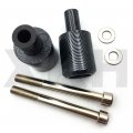 Smt-frame Slider Crash Protector Compatible With 2003-2006 Honda Cbr 600rr Rr Carbon B00ruejbd6