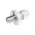 X Autohaux 1 Pcs M10 Brake Clutch Cable Line Adjuster Screw Adjusting Bolt With Slotted For Motorcycle Bike Scooter Aluminum