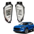 Left And Right Fog Lights Replacement For Escape 2020 2021 2022 Light Lamp Clear Lens Fo2593256 Fo2592256 