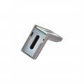 Uxcell 28x18mm Cabinet Cupboard Shelf Corner Brace Plate Angle Bracket Gray 30pcs