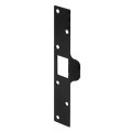 Maximum Security Deadbolt Tab Strike U 94268 7 88 In Height X 1 25 Width Matte Black Steel With Fasteners Traditional Style 