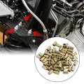 Uxcell 60 Pcs Car M5 Bronze Tone Stainless Steel Thread Small Head Rivet Nut Nutserts