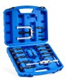 Orion Motor Tech Blind Hole Collet Bearing Race And Seal Puller Extractor Kit Slide Hammer Pilot Insert Inner Removal Tool Set 