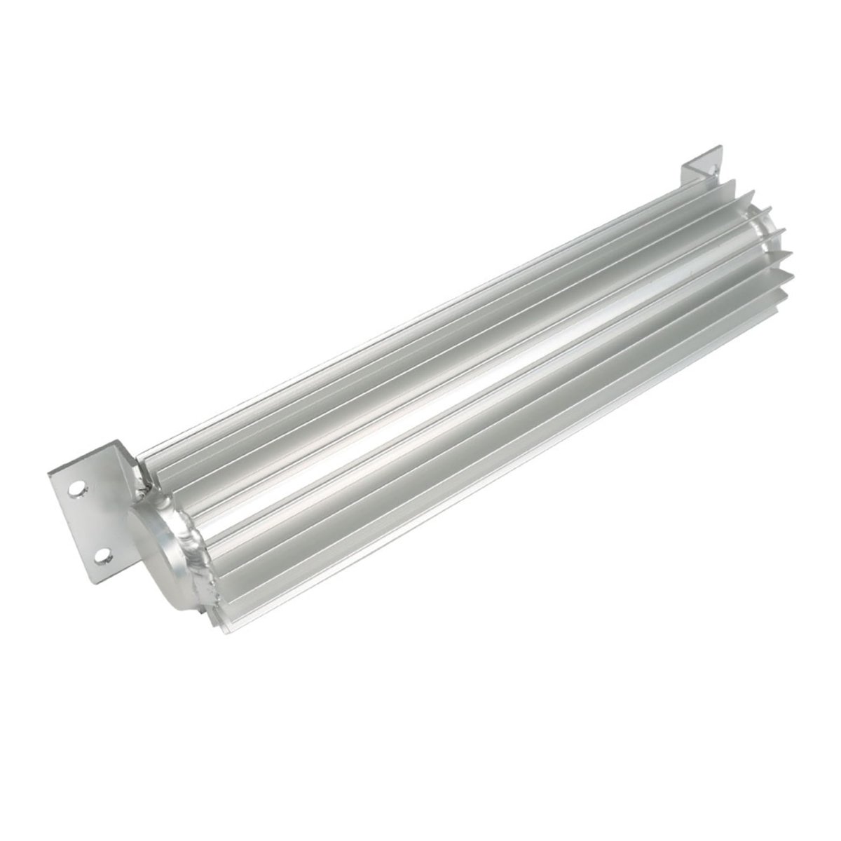 Transmission Oil Chiller 12 In Dual Pass Finned Aluminum Cooler For Performance Cars Classic And Hot Rodscludes Two 1 4 In Npt