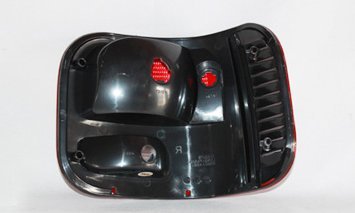 Left Tail Light Assembly For 1997 To 2003 Dodge Van Red Halogen Rear Lamp Waterproof Plastic Lens Part Number 11-5348-01