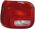 Left Tail Light Assembly For 1997 To 2003 Dodge Van Red Halogen Rear Lamp Waterproof Plastic Lens Part Number 11-5348-01 