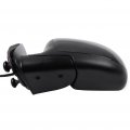 Ocpty Black Driver Side View Mirror Smooth With Power Adjustment Manual Fold Non-heated Compatible For 2003-2005 Ford E-150