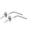 2 Pack 10735201 Climatek Upgraded Furnace Flame Sensor Sensing Rod Replaces Goodman 
