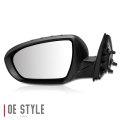 Auto Dynasty Ki1320163 Factory Style Driver Left Side Mirror Power Folding Adjust Heated Glass Turn Signal Compatible With