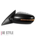 Auto Dynasty Ki1320163 Factory Style Driver Left Side Mirror Power Folding Adjust Heated Glass Turn Signal Compatible With