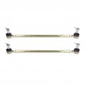 Tie Rod Assy Sets Kit 2 Steering With Ends Replacement For Suzuki Quadsport 400 Lt Z400 Z400z 2003 To 2004 