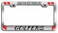 Some Of My Best Friends Are Golfers Bestfriends Chrome Metal License Plate Frame Tag Holder O27 