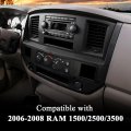 Center Dashboard Radio Climate Control Air Vent Bezel Panel For Dodge Ram 1500 2500 3500 Truck 2006-2008