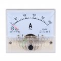 Uxcella Ac 0-100a Analog Panel Ammeter Gauge Ampere Current Meter 85l1