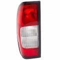 For 1998-2000 Nissan Frontier Driver Side Oem Replacement Taillight Rear Lamp Ni2800128 Manufactured To Sept 1999 Red Clearn