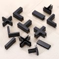 24pcs Plastic Glass Connector Suitable For 5mm Thick L Shaped To Clamp Fixing Bracket Rimless Clip Holder Aquarium Fish Tank 
