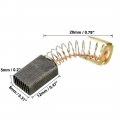 Uxcell 2pcs Carbon Brushes For Electric Motor 12mmx8 5mmx5 5mm Power Tool Replacement Repair Part