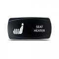 Ch4x4 Rocker Switch Seat Heater Symbol- Horizontal-amber Led