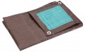 Kotap 12 X 20 Ft All-purpose Multi-use Protection Coverage 5-mil Poly Tarp Reversible Waterproof Brown Green Tbg-1220 