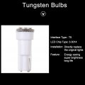 20x T5 17 74 73 3-3014smd Instrument Gauge Dash Indicator Led Light Bulbs White