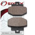 Sixity C6 Rear Ceramic Brake Pads For Vespa 946 Abs 4t 3v Ie 2014 Complete Set 
