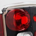 Tail Lights For 1973 To 1991 Chevy C10 K10 Blazer Suburban And Gmc Jimmy Black Housing Clear Lens Rear Assembly Pair Gm2800121 