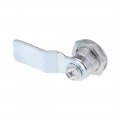 Uxcell Tubular Cam Lock 18mm Cylinder Length Bent Fits Up To 1 4-inch Thick Panel Slotted Key 4pcs
