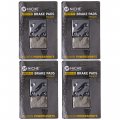 Niche Brake Pad Set For Bmw R100rs R1100rs R65 R80 K1200gt K100 K75 34217657025 Front Rear Organic 4 Pack