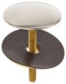 Jones Stephens C06020 Polished Stainless Faucet Hole Cover 