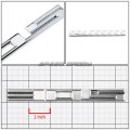 Auto Dynasty 2 X Metal Emblem Decal Logo Trim Badge 305 Silver