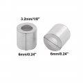 Uxcell Aluminum Cable Stops Sleeves 30pcs For 3mm Wire Rope Swage Clip