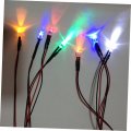 Ukcoco 50pcs Light Tube Diode Led Wired