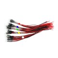 Ukcoco 50pcs Light Tube Diode Led Wired