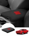 Custom Fit For Center Console Cover Dodge Challenger 2015-2021 2022 2023 Accessories Armrest Covers Anti-scratch Protector Pad 