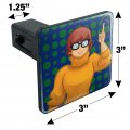 Scooby Doo Velma Character Tow Trailer Hitch Cover Plug Insert