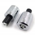 Xkh- Bar End Handlebar Slider Rubber Compatible With R1 1998-2012 R6 2006-up Fjr1300 Chrome B078h2g4cz